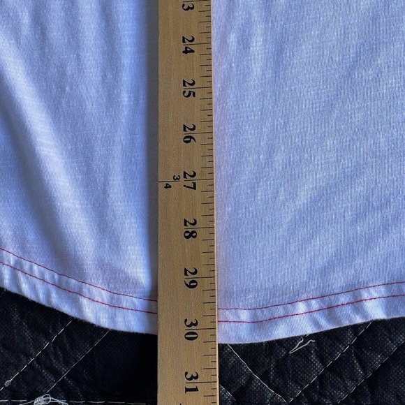 Disney Shirt Womens Plus Size 3X Raglan Burnout Patriotic Mickey Minnie USA - Picture 11 of 11